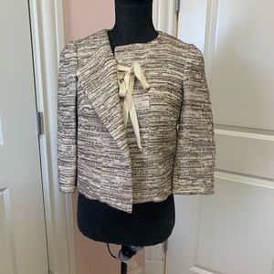 Zara gold tweed jacket. NWOT